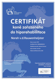 Norah certifikát